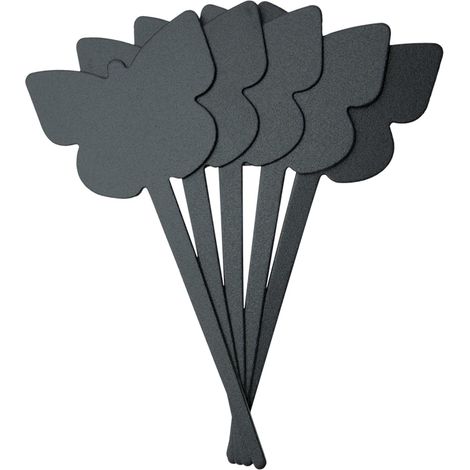 VERMES - SET 5 ETICHETTE A FORMA DI FARFALLA CON PENNARELLO A GESSO LIQUIDO (1/5)