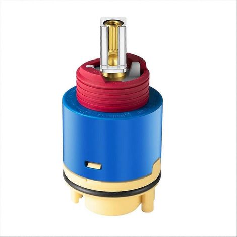 Cartouche de Mitigeur 40mm, Remplacement de Noyau de Douche, Équilibreur de Pression en Céramique, Pièce de Rechange Standard (1/5)