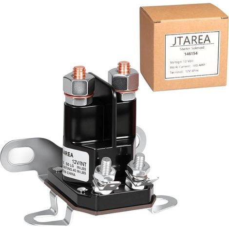146154 145673 Solenoide Relè di Avviamento 12V Solenoide Starter Relè per Craftsman 175141 178861 168327 Poulan 532145673 (1/5)