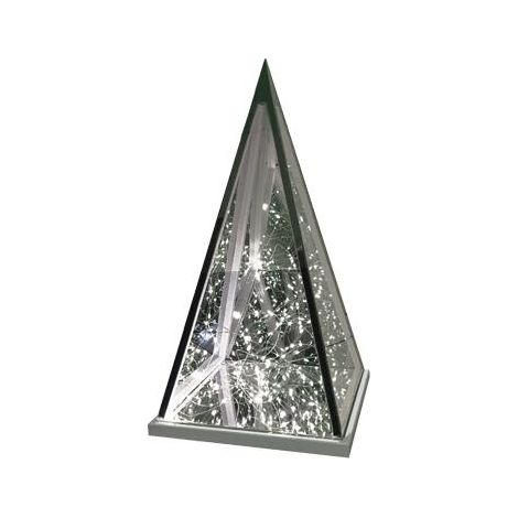 PIRAMIDI 3D 20CM LED X INT.BATT   -20002