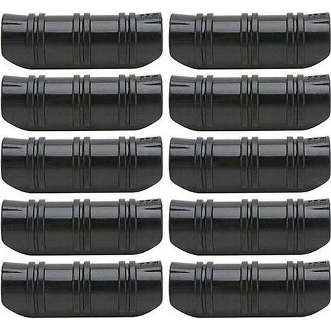 Pinces à Tuyau pour Serre Lot de 50 Colliers Serrage Plastique Diamètre 22 mm Fixation Bâches Filets Ombrage - (1/4)