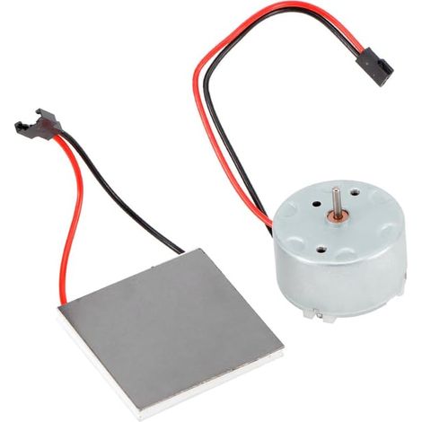 CCYKXA Herdlüftergenerator, Metallkaminmotorgenerator Thermoelektrisches Zubehörset Stabiles und festes Zubehör für Gebläse Elektrische Produktionsersatzteile