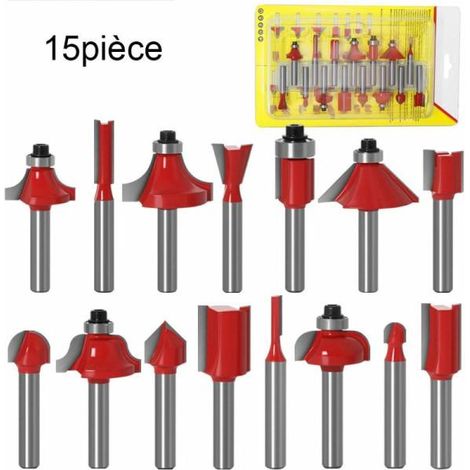 Kit outils menuiserie fraises carbure, atelier (1/5)
