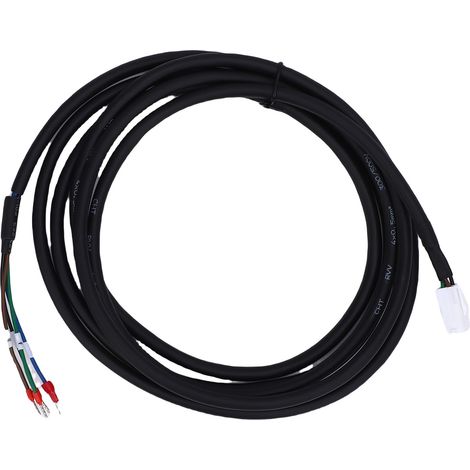 Câble d'alimentation basse consommation pour servomoteur, compatible avec les formats A4, A5 et A6, ignifugé, souple et facile à installer, 3 m (1/5)