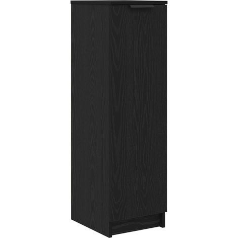 Meuble à chaussures,Armoire à chaussures avec étagère Chêne noir 29.5 x 35 x 101 cm CFW7596755 (1/5)