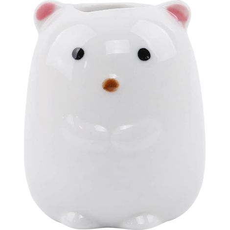 Porte-brosse à dents multifonctionnel, organisateur de rangement en forme d'animal de dessin animé pour salle de bain et cuisine (Style 4) (1/4)