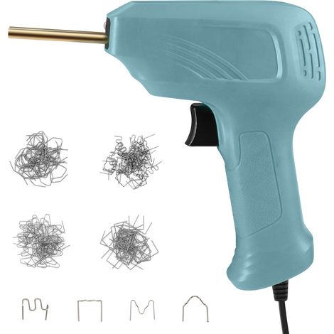 Kit De Soudure Plastique - Soudeuse À Agrafes Chaude 50 W - Pour Réparation De Pare-Chocs En Plastique - 4 Types D'Agrafes - 1 Pièce (1/5)