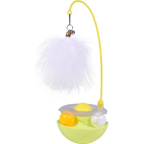 Juguetes para gatos - Varita divertida para gatos con bola y cascabel - Bola (1/4)