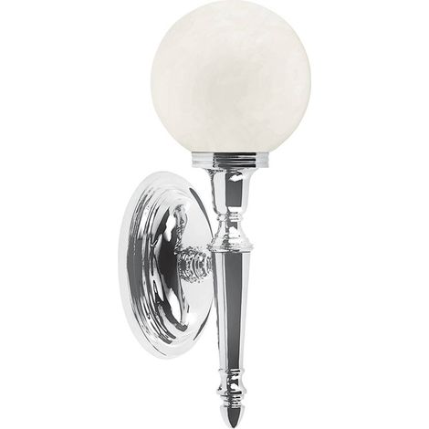 Elstead Dryden - Applique da parete per bagno 1 luce Cromo lucido IP44, G9 (1/5)
