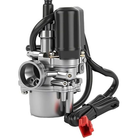 Carburateur pour Pocket Bike 50cc 2-Temps, Carburateur Universel 17mm pour Mini Moto Dirt Bike Quad et Scooter - Remplace 0390.015, 0390.016 (1/4)