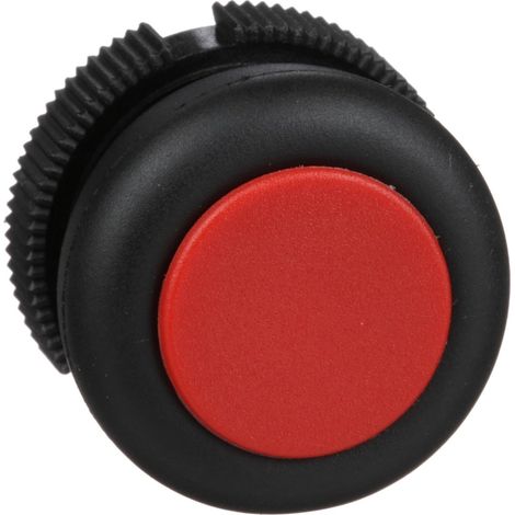 Harmony XAC - tête bouton poussoir - capuchonné - rouge - XACA9414