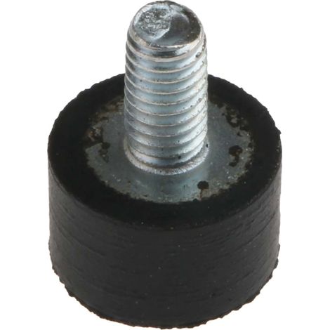 Plot antivibratoire mâle RS PRO M3 Ø 8mm en Caoutchouc naturel ( Prix pour Sachet de 8 ) (1/2)