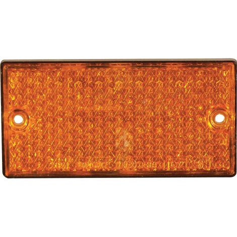 Catadioptre Orange a Visser - 105x54 mm