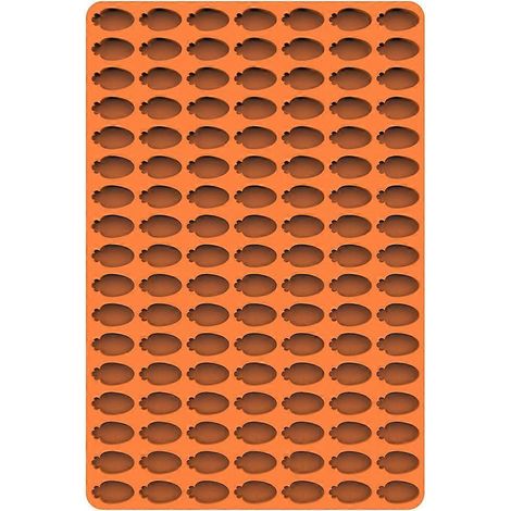 Moules en Silicone Carotte pour Chocolat et Pâtisserie DIY (1/4)