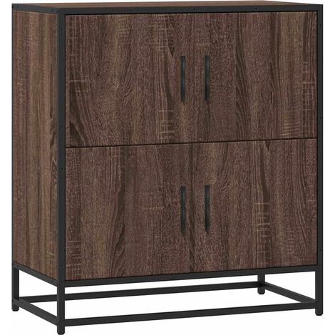Maison Exclusive - Aparador madera ingeniería roble marrón 68x35x (1/5)
