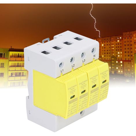 Parafoudre LTD1-C20 420 V CA 10 kA-20 kA/4P (1/5)