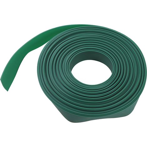 Ensemble de 50 bordures de jardin avec piquets flexibles en PE, faciles à utiliser, pour jardins fleuris, vergers et espaces verts. (1/5)