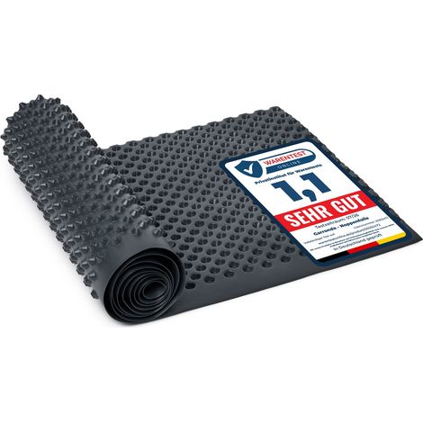 Garronda membrane à picots HDPE - Film de drainage et étanchéité - Protection murs enterrés, fondations, jardin surélevé - 0,5 m × 2,5 m GD-0160