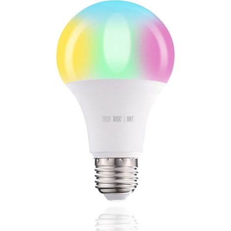 Led couleur - Aueq - changeante télécommande bluetooth ampoule lumière colorée rgb ampoule couleur lumière plastique aluminium paq (1/4)