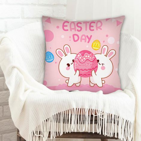 Housse de coussin carrée standard 45x45cm inaltérable pour petite amie petit ami (1/5)