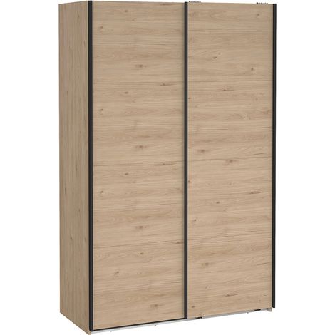 Bergamo Schiebetürenschrank 2 Türen 140x220cm Eiche Dekor. (1/5)