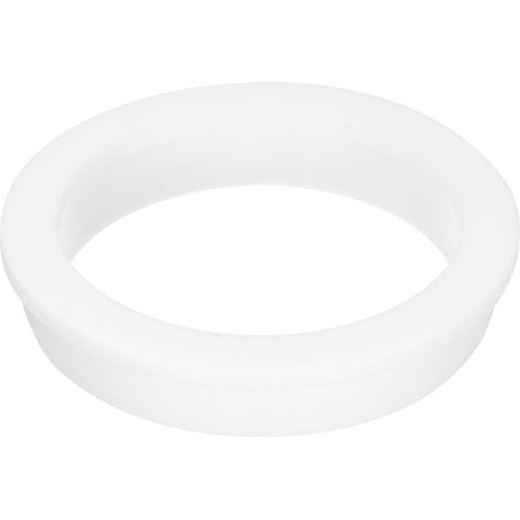 Support D'Œillet En Caoutchouc de Type T Dia 76.3mm ID 65mm Blanc (1/5)