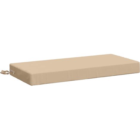 Bench Cushion SOEST 100% Polyester Cream 80 x 40 x 8 cm vidaXL (1/5)