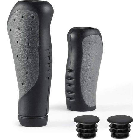 Ergonomische Fahrradgriffe für Drehgriffschaltung, 22mm Universal, MTB, Cityrad (1/5)