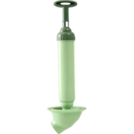 Déboucheur de toilettes manuel à haute aspiration, vert nordique (1/5)