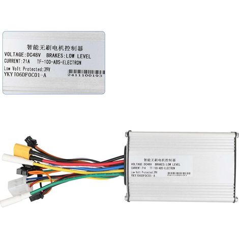 S866 Instrumententafel 48V21A Controller Intelligenter bürstenloser Motorcontroller Hauptübertragungssteuerplatine für Elektroroller