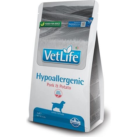 FARMINA VET LIFE NAT DOG HYPO PORC POMME DE TERRE ADULTE 2kg