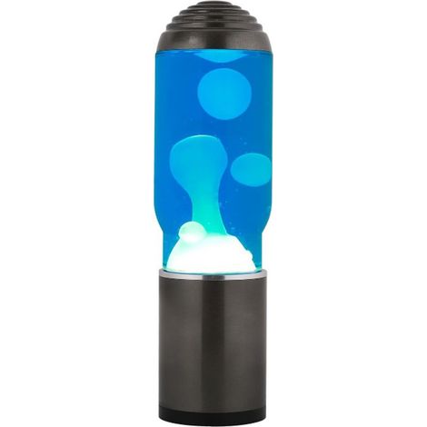 ITotal XL2191 Lampe à lave avec base grise foncé, liquide