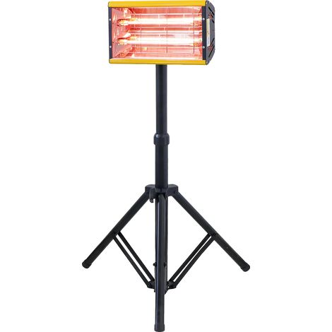 Lámpara de pintura infrarroja, 2000 W de potencia, área de curado eficiente, 2000 W con trípode, 220 V (1/2)