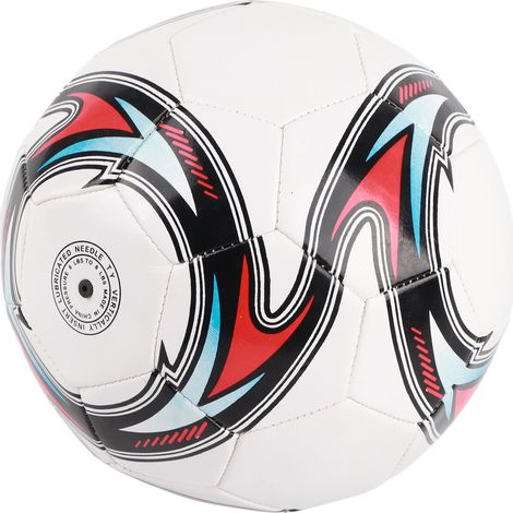 Ballon de football américain standard taille 5, étanche, résistant, blanc, pour 11 personnes, idéal pour l'entraînement et la compétition. (1/4)