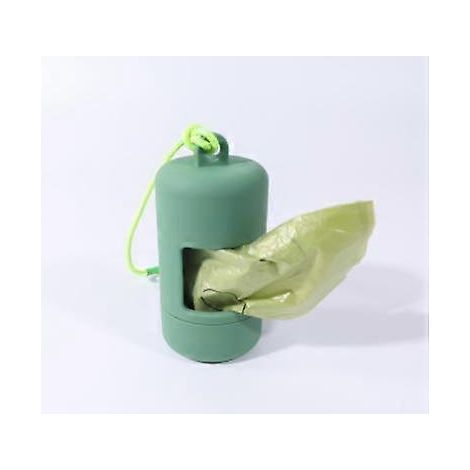Distributeur de sacs à déjections canines mains libres, porte-sacs à déjections canines pour laisse, distributeur portable en plastique pour déjections animales - Sacs poubelle non inclus-AquaForge (1/5)