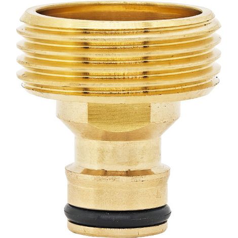 Conector de manguera de 1 pulgada - Adaptador de grifo con rosca macho G de 1" (32 mm) a conector rápido (1/5)