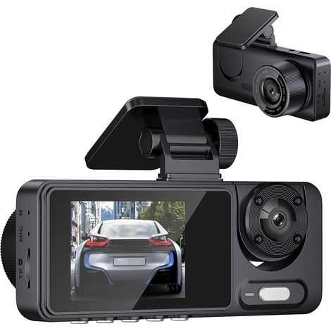 3-Zoll-Smart-Rückspiegel-Dashcam, 2-Zoll-1080P-Display, WLAN, 10 Sprachen fürs Auto (1/5)