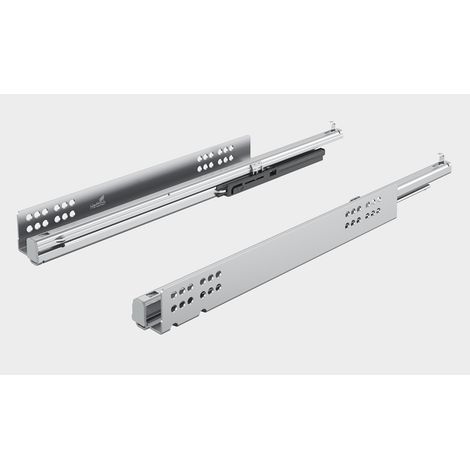 Hettich Quadro V6 ,Vollauszug, Silent System, 400 mm, 30 kg, 1 Set, Links und Rechts