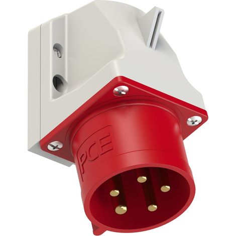 Enchufe receptor (fijo) 32A 400V 3P+Z+N IP44 (1/4)