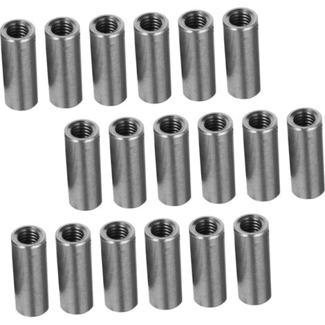 Écrous cylindriques à souder en acier inoxydable, 20 pièces (1/5)