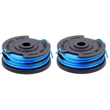 Compatible avec Greenworks 2101602/2101602A, 2900719, kit avec 2 bobines de fil pour coupe-bordures. (1/5)