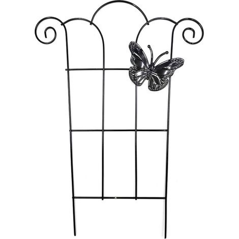 Treillis Métallique pour Plantes Grimpantes Support Jardin Extérieur Résistant
