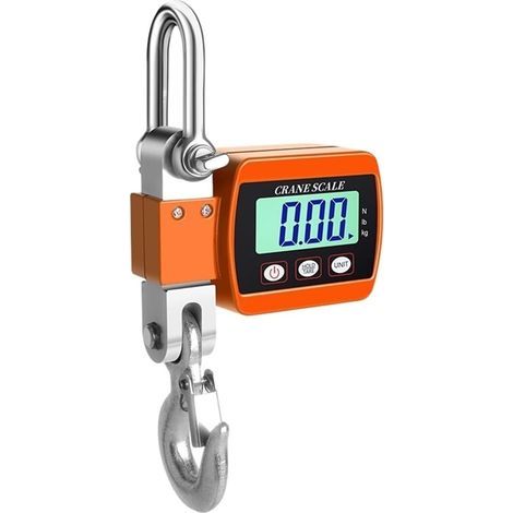 Balance de grue numérique 1000lb 500kg balance suspendue balance industrielle,Orange (1/5)