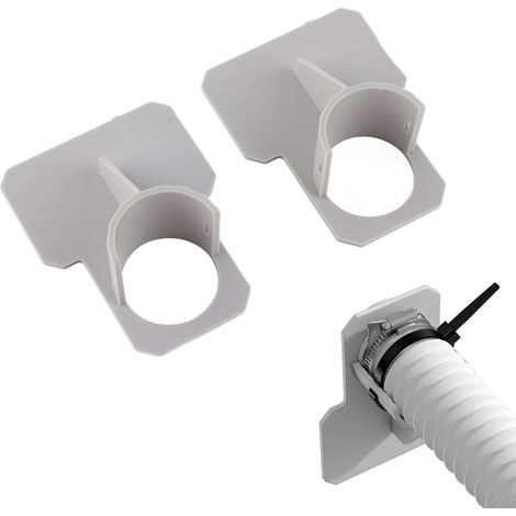 2 Pièces Support de Tuyau pour Piscine, Fixation de Tuyau d'Arrosage, Raccords de Piscine, Accessoires