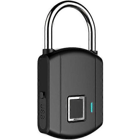 Serrure biométrique intelligente, lecteur d'empreintes digitales, fonctionnement par bouton-poussoir, pour une installation à domicile et une utilisation quotidienne.-AquaForge (1/5)