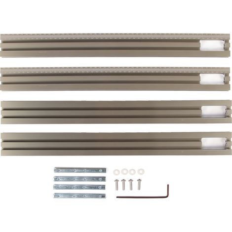 Système de rail de guidage parallèle, alliage d'aluminium, ensemble d'assemblage multifonctionnel pour le travail du bois (1/5)