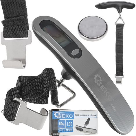 Balanza para equipaje turístico LCD de 50 kg (100) (1/5)