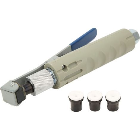 Buse de sablage professionnelle avec 3 embouts en céramique haute résistance – nettoyage abrasif de la rouille et saletés sur divers supports (1/5)