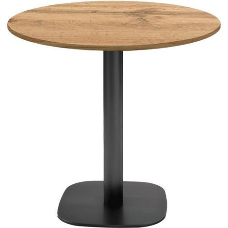 Table ronde Ø 70 cm - modèle Round chêne armor