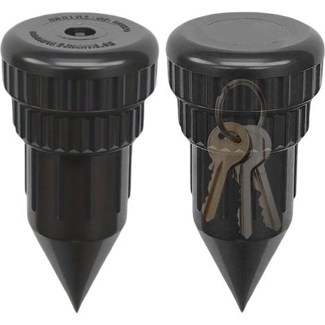 Cache-clés - Armoire à clés - Rangement pour clés - Lot de 2 - Étanchéité IP67 - Résistant au gel - Installation sans outils - Idéal pour le jardin, la terrasse et le balcon (1/5)